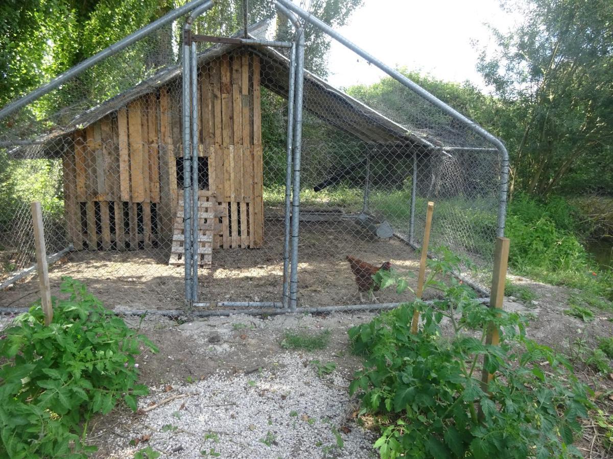 La Ferme De L'Isle Et Sa Roulotte Bed & Breakfast Avaray Dış mekan fotoğraf